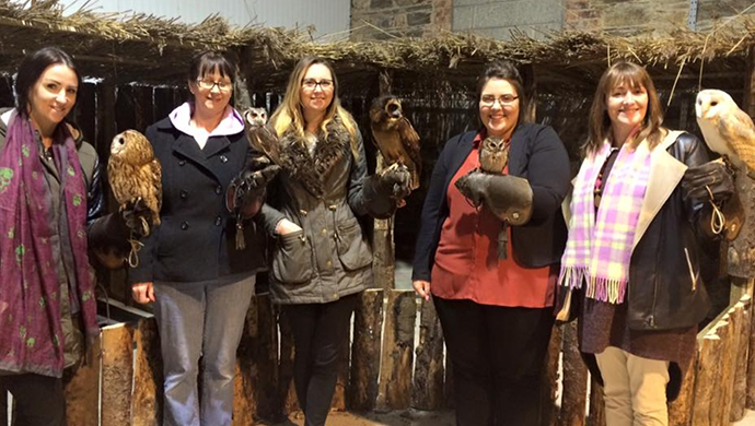 For groups of less than 12 people you can book online